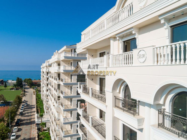 Квартиры 1+1 и 2+1 в лучшем комплексе Алании! 68-271 м2 - Ракурс 6