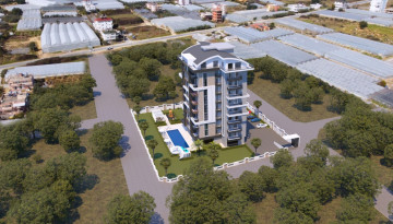 Новый проект на стадии строительства с апартаментами 1+1, 2+1, 3+1 и 4+1  в районе Паяллар - Ракурс 7