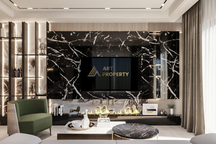 Новый масштабный комплекс с квартирами 1+1,2+1,3+1,4+1 в окружении садов, район Оба - Ракурс 13