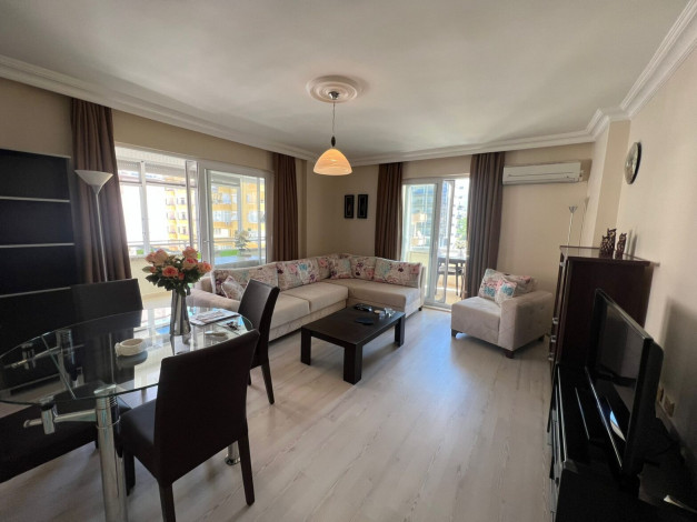 Большая меблированная квартира планировки 2+1, 120м2 в районе Махмутлар - Ракурс 12