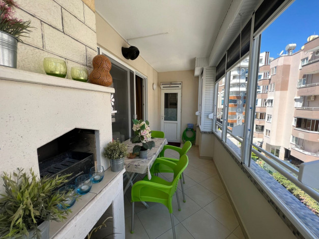 Большая меблированная квартира планировки 2+1, 120м2 в районе Махмутлар - Ракурс 19