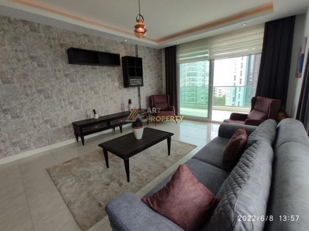 Квартира планировки 2+1,120м2 в современном  жилом комплексе, Махмутлар - Ракурс 9