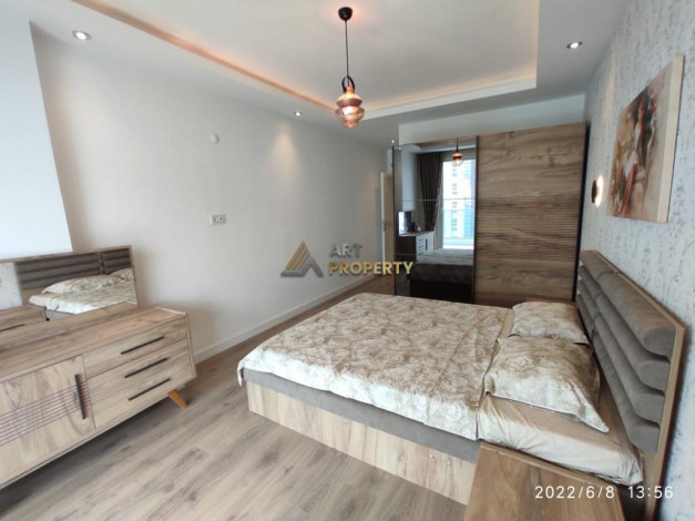 Квартира планировки 2+1,120м2 в современном  жилом комплексе, Махмутлар - Ракурс 11