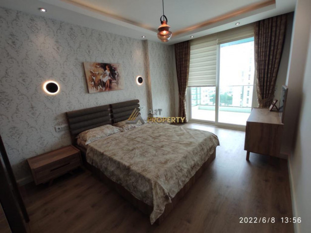 Квартира планировки 2+1,120м2 в современном  жилом комплексе, Махмутлар - Ракурс 13