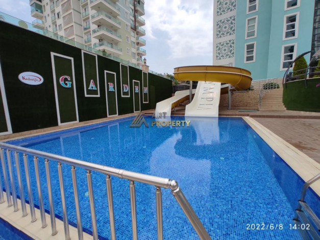 Квартира планировки 2+1,120м2 в современном  жилом комплексе, Махмутлар - Ракурс 28