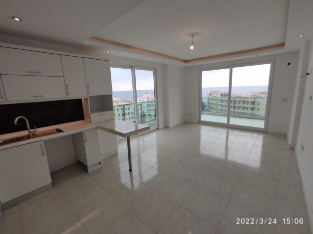 Просторная квартира планировки 2+1, 120м2 с видом на Средиземное море, район Махмутлар - Ракурс 5