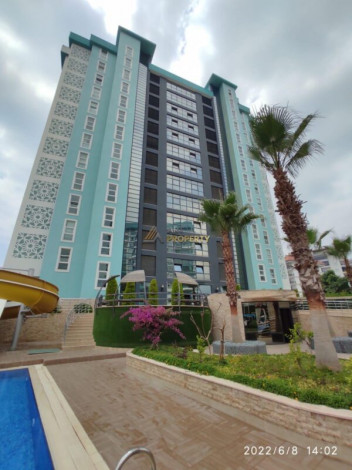 Просторная квартира планировки 2+1, 120м2 с видом на Средиземное море, район Махмутлар - Ракурс 13