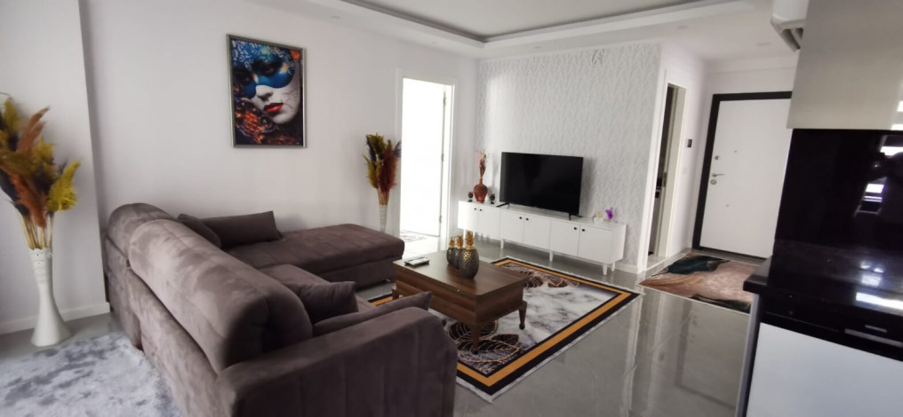 Уютная меблированная квартира планировки 2+1, 120м2 в районе Махмутлар - Ракурс 6