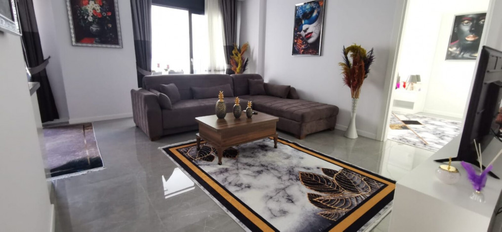 Уютная меблированная квартира планировки 2+1, 120м2 в районе Махмутлар - Ракурс 9