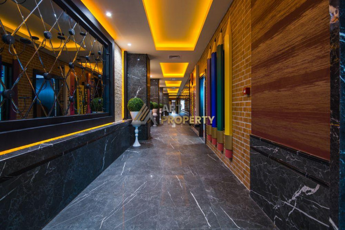 Квартиры 1+1 и 2+1 в лучшем комплексе Алании! 68-271 м2 - Ракурс 33