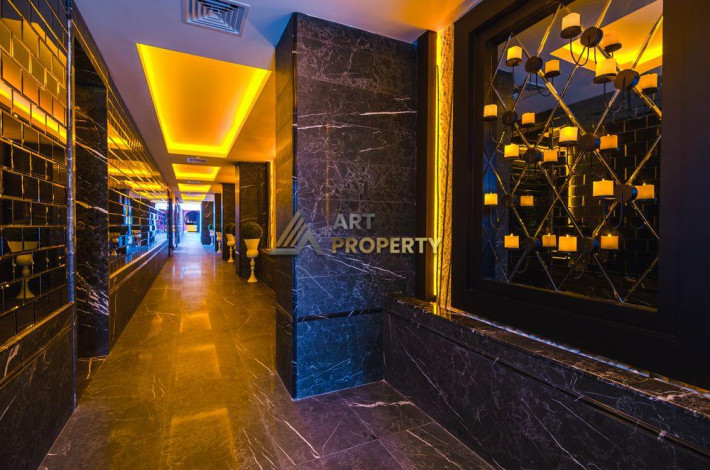 Квартиры 1+1 и 2+1 в лучшем комплексе Алании! 68-271 м2 - Ракурс 35