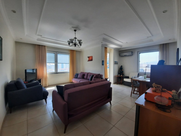 Квартира планировки 2+1, 120м2 с видом на Средиземное море, район Махмутлар - Ракурс 2