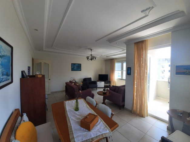 Квартира планировки 2+1, 120м2 с видом на Средиземное море, район Махмутлар - Ракурс 9