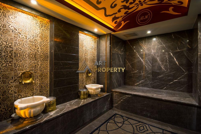 Квартиры 1+1 и 2+1 в лучшем комплексе Алании! 68-271 м2 - Ракурс 42