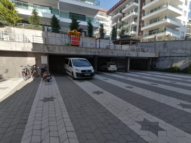 Отличная меблированная квартира планировки 2+1, 115м2 с прямым видом на Средиземное море, район Каргыджак - Ракурс 6