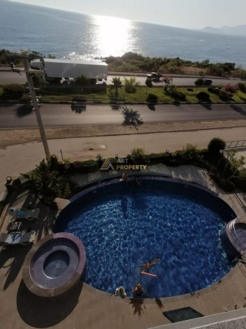 Отличная меблированная квартира планировки 2+1, 115м2 с прямым видом на Средиземное море, район Каргыджак - Ракурс 16