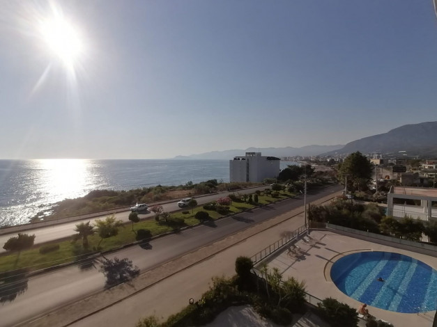 Отличная меблированная квартира планировки 2+1, 115м2 с прямым видом на Средиземное море, район Каргыджак - Ракурс 18