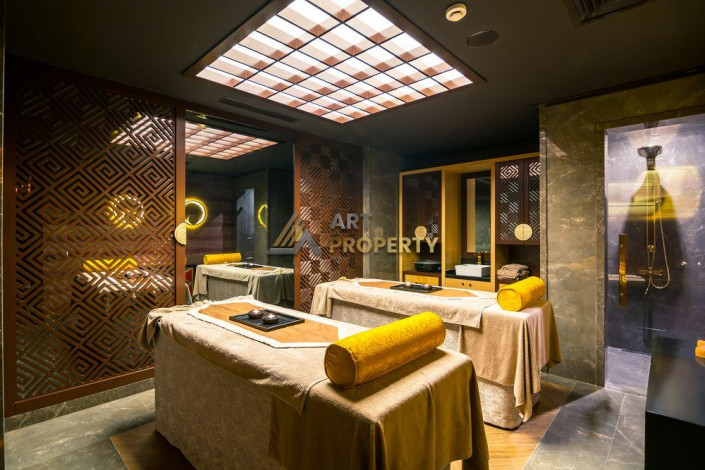 Квартиры 1+1 и 2+1 в лучшем комплексе Алании! 68-271 м2 - Ракурс 45