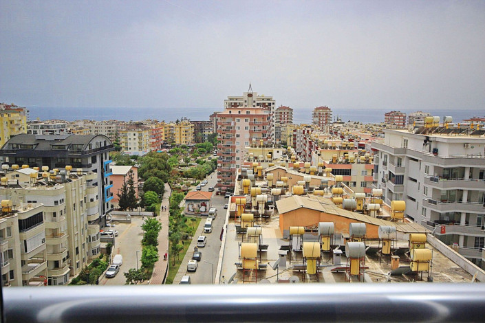 Просторные апартаменты планировки 2+1, 125м2 с видом на море, район Махмутлар - Ракурс 4