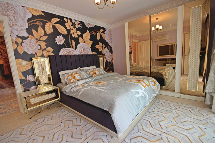 Просторные апартаменты планировки 2+1, 125м2 с видом на море, район Махмутлар - Ракурс 17