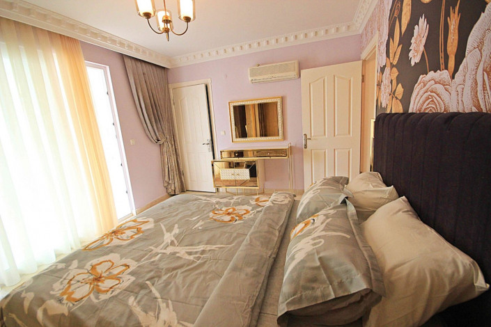 Просторные апартаменты планировки 2+1, 125м2 с видом на море, район Махмутлар - Ракурс 19