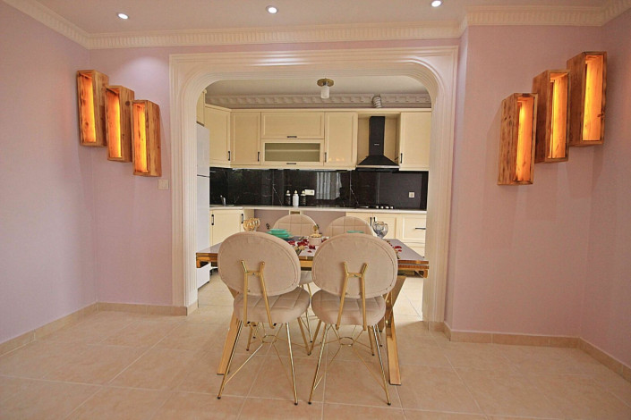 Просторные апартаменты планировки 2+1, 125м2 с видом на море, район Махмутлар - Ракурс 32