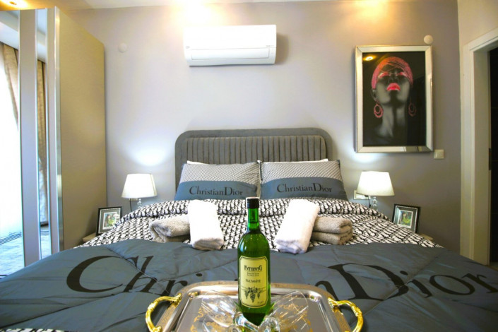 Апартаменты планировки 2+1, 110м2 с видом на Средиземное море, район Махмутлар - Ракурс 2