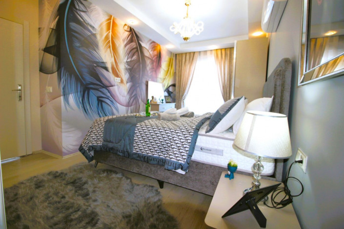 Апартаменты планировки 2+1, 110м2 с видом на Средиземное море, район Махмутлар - Ракурс 10