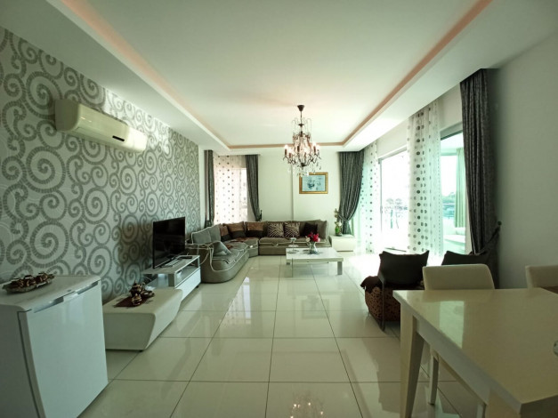 Роскошная квартира планировки 2+1, 131м2 с видом на море районе Кестель - Ракурс 35