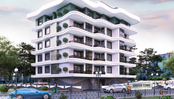 Старт нового инвестиционного проекта с квартирами 1+1, 2+1, 3+1 в районе Махмутлар - Ракурс 1