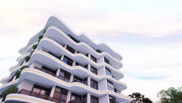 Старт нового инвестиционного проекта с квартирами 1+1, 2+1, 3+1 в районе Махмутлар - Ракурс 4