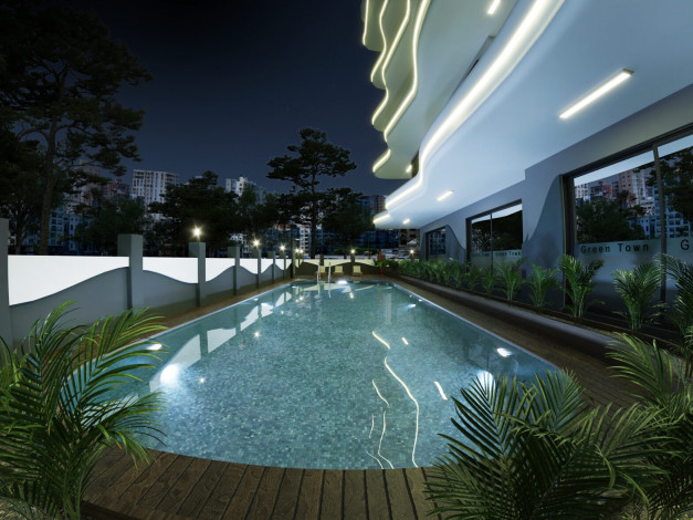 Старт нового инвестиционного проекта с квартирами 1+1, 2+1, 3+1 в районе Махмутлар - Ракурс 7