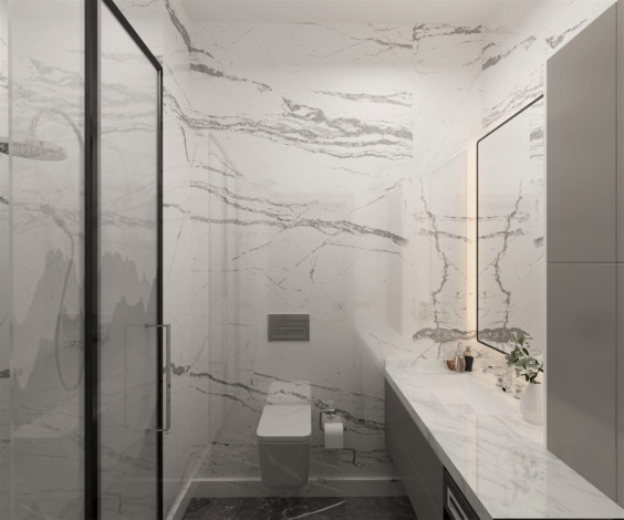 Старт нового инвестиционного проекта с квартирами 1+1, 2+1, 3+1 в районе Махмутлар - Ракурс 32