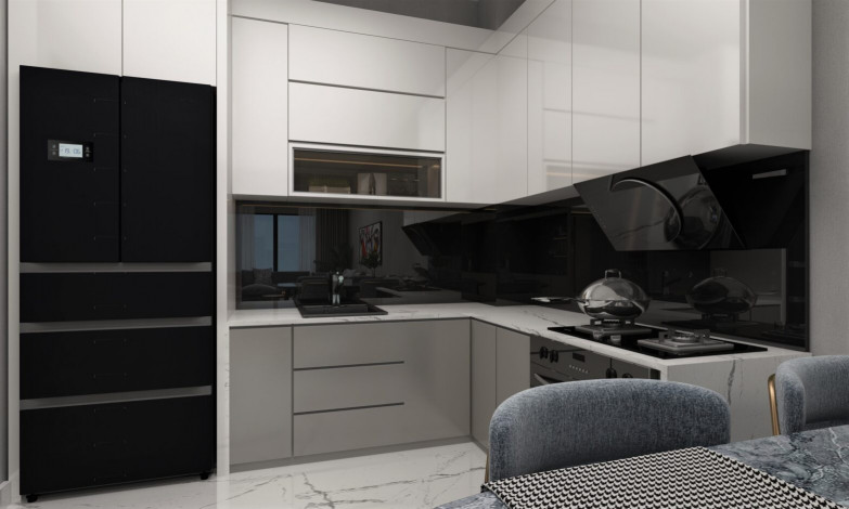 Старт нового инвестиционного проекта с квартирами 1+1, 2+1, 3+1 в районе Махмутлар - Ракурс 37