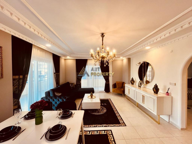 Меблированная квартира планировки 2+1, 110м2 в шаговой доступности от моря, район Махмутлар - Ракурс 10