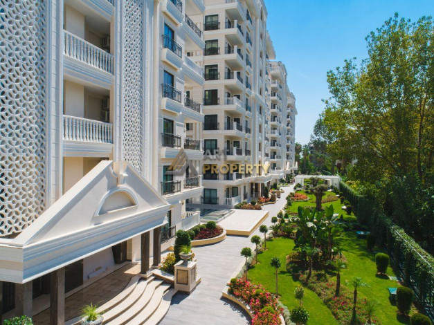 Квартиры 1+1 и 2+1 в лучшем комплексе Алании! 68-271 м2 - Ракурс 91