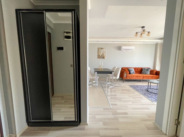 Квартира планировки 1+1, 65м2 с видом на море в уютном жилом комплексе, район Махмутлар - Ракурс 24