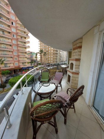 Большая меблированная квартира 2+1, 135м2 с видом на море в районе Махмутлар - Ракурс 10