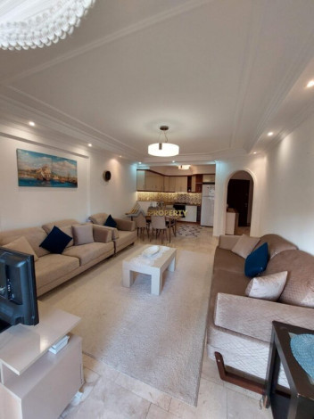 Большая меблированная квартира 2+1, 135м2 с видом на море в районе Махмутлар - Ракурс 11