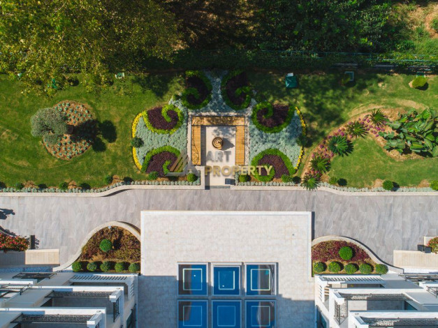 Квартиры 1+1 и 2+1 в лучшем комплексе Алании! 68-271 м2 - Ракурс 94