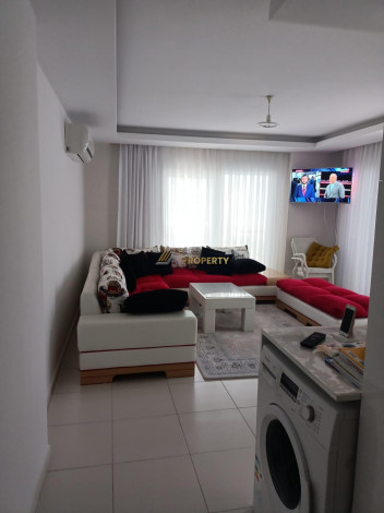 Меблированные апартаменты планировки 2+1, 125м2 в шаговой доступности от моря, Махмутлар - Ракурс 17