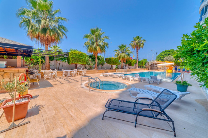 Меблированная квартира планировки 2+1, 130м2 с прямым видом на море, район Махмутлар - Ракурс 6