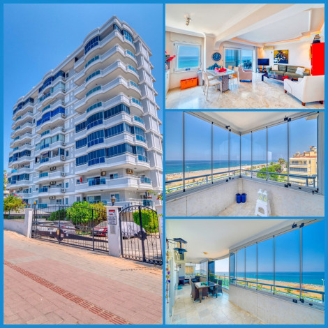 Меблированная квартира планировки 2+1, 130м2 с прямым видом на море, район Махмутлар - Ракурс 7