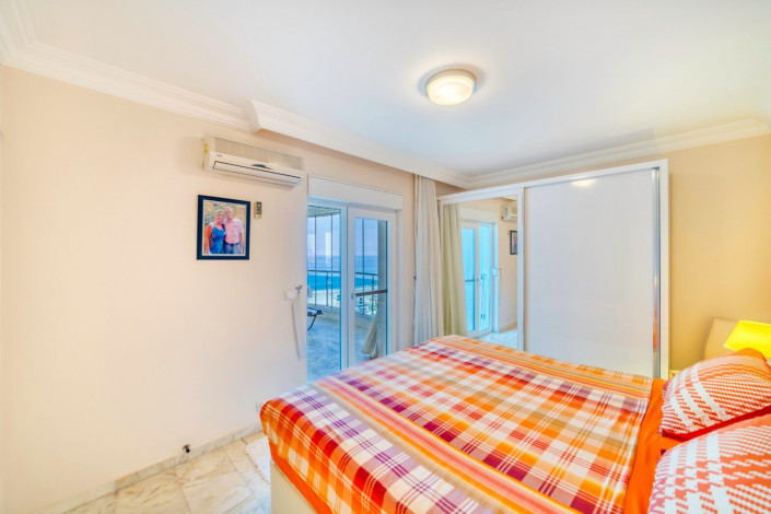 Меблированная квартира планировки 2+1, 130м2 с прямым видом на море, район Махмутлар - Ракурс 10