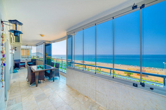 Меблированная квартира планировки 2+1, 130м2 с прямым видом на море, район Махмутлар - Ракурс 23