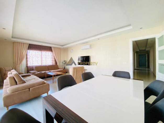 Уютная меблированная квартира 2+1, 130м2 с видом на море и на горы, район Кестель - Ракурс 3