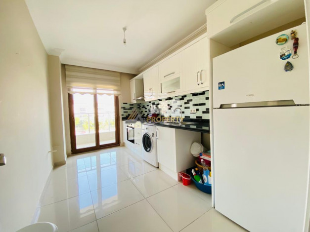 Уютная меблированная квартира 2+1, 130м2 с видом на море и на горы, район Кестель - Ракурс 5