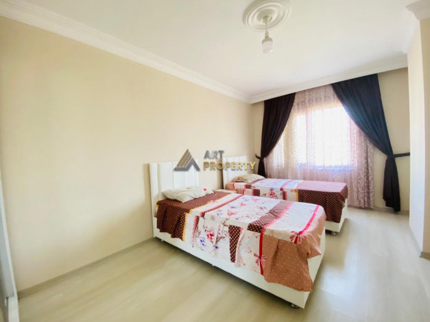 Уютная меблированная квартира 2+1, 130м2 с видом на море и на горы, район Кестель - Ракурс 13