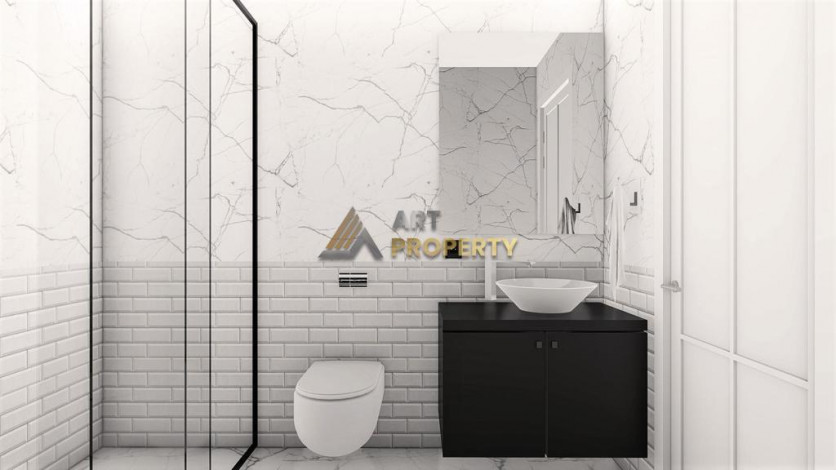 Новый инвестиционный проект рядом с морем в центре Аланьи, 46-62 м2 - Ракурс 2