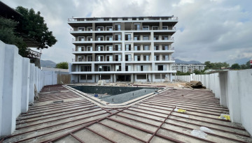 Новая квартира планировки 2+1, 100м2 в современном жилом комплексе, район Оба - Ракурс 1